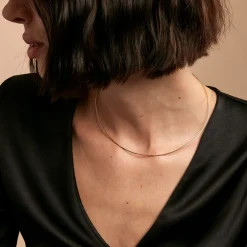 Collier Olearia Or Bicolore