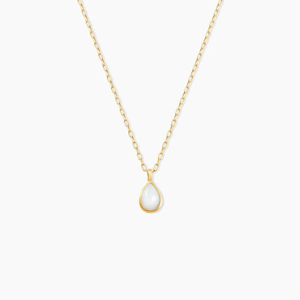 Collier Ondée Or Jaune Nacre