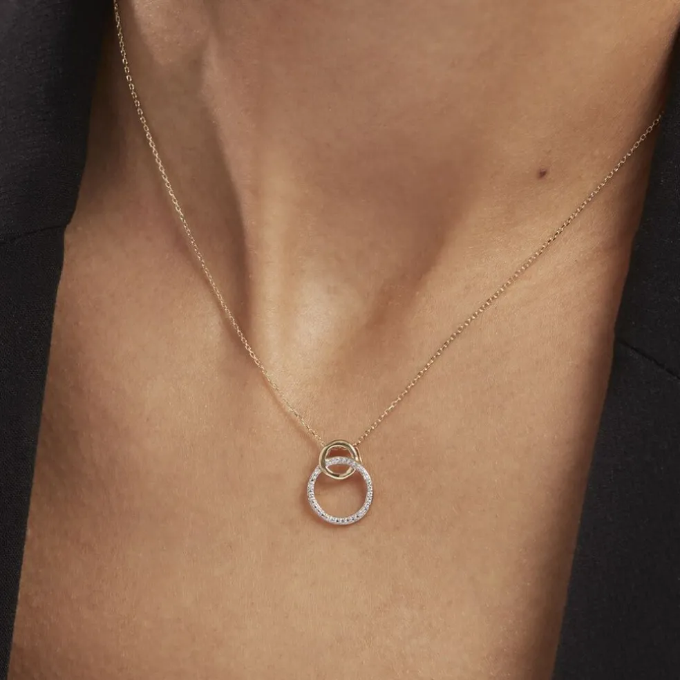 Collier Or Bicolore Achan Diamants