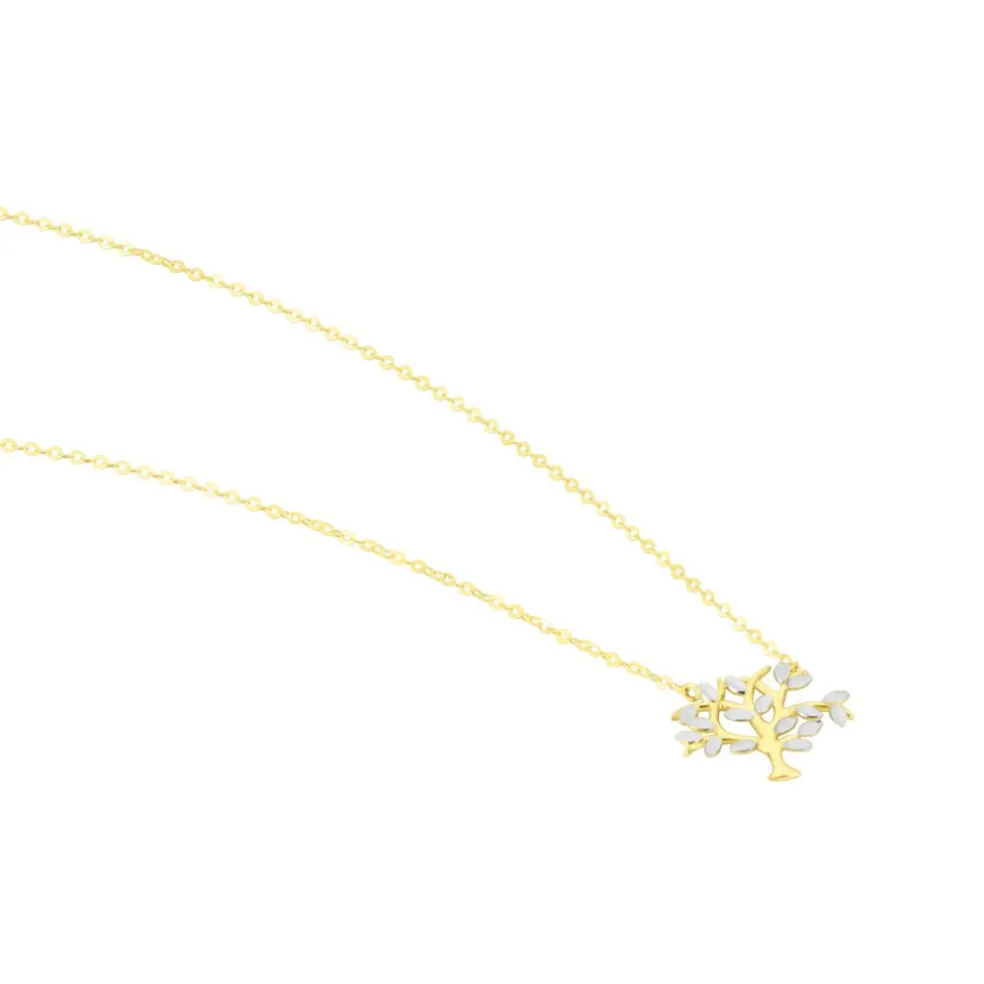 Collier Or Bicolore Fragaria