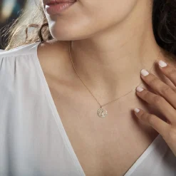 Collier Or Bicolore Solidage