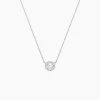 Collier Or Blanc Cadence Diamants
