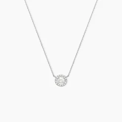 Collier Or Blanc Cadence Diamants