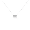Collier Or Blanc Chlotildane Diamants