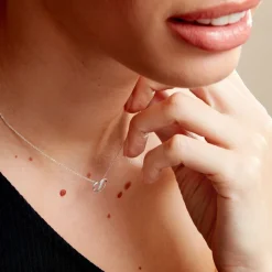 Collier Or Blanc Juliane Diamants