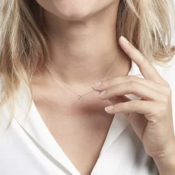 Collier Or Blanc Juliane Diamants