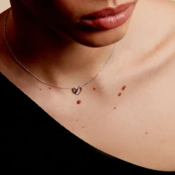 Collier Or Blanc Julianoir Diamants