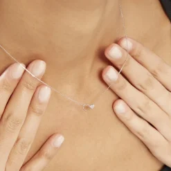 Collier Or Blanc Stacia Diamants