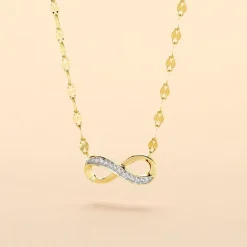 Collier Or Jaune Abimael Diamants