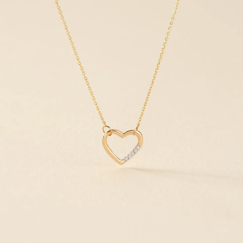 Collier Or Jaune Abiram Diamants