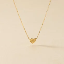 Collier Or Jaune Adorjan Diamants