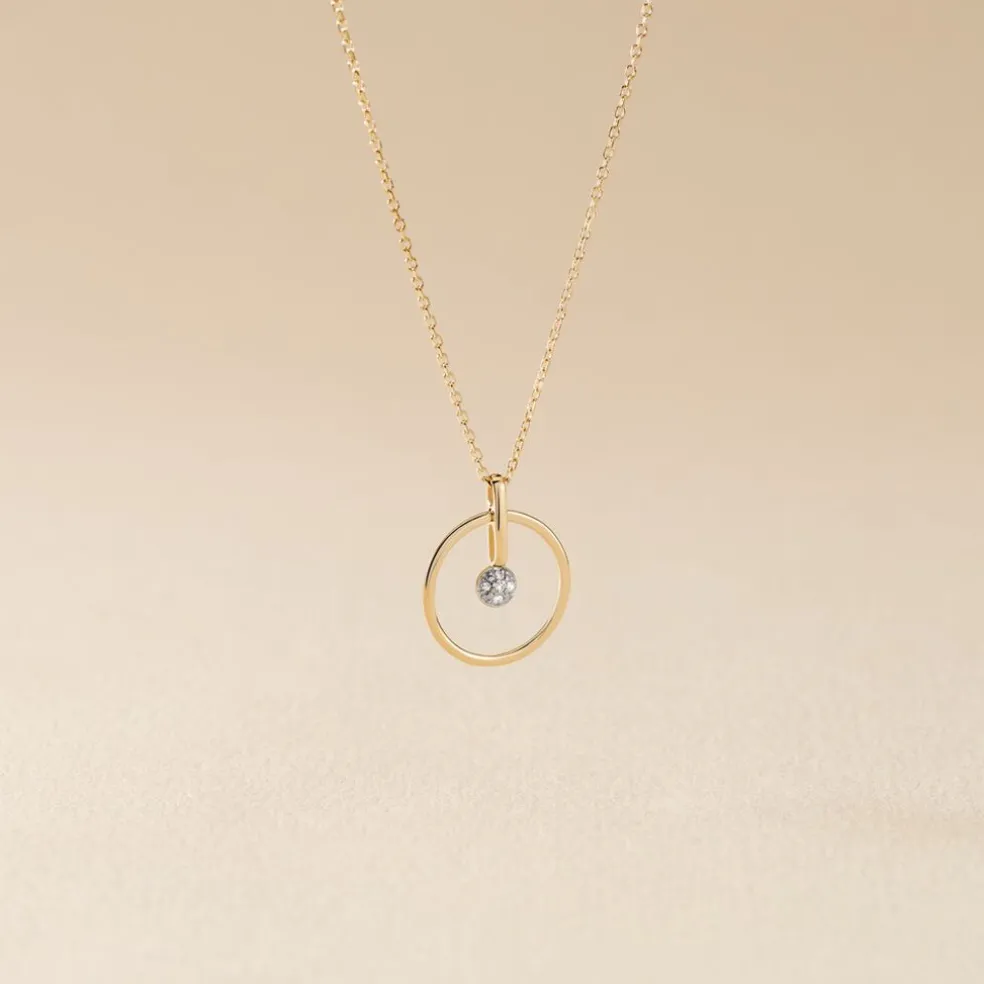 Collier Or Jaune Adrienn Diamants