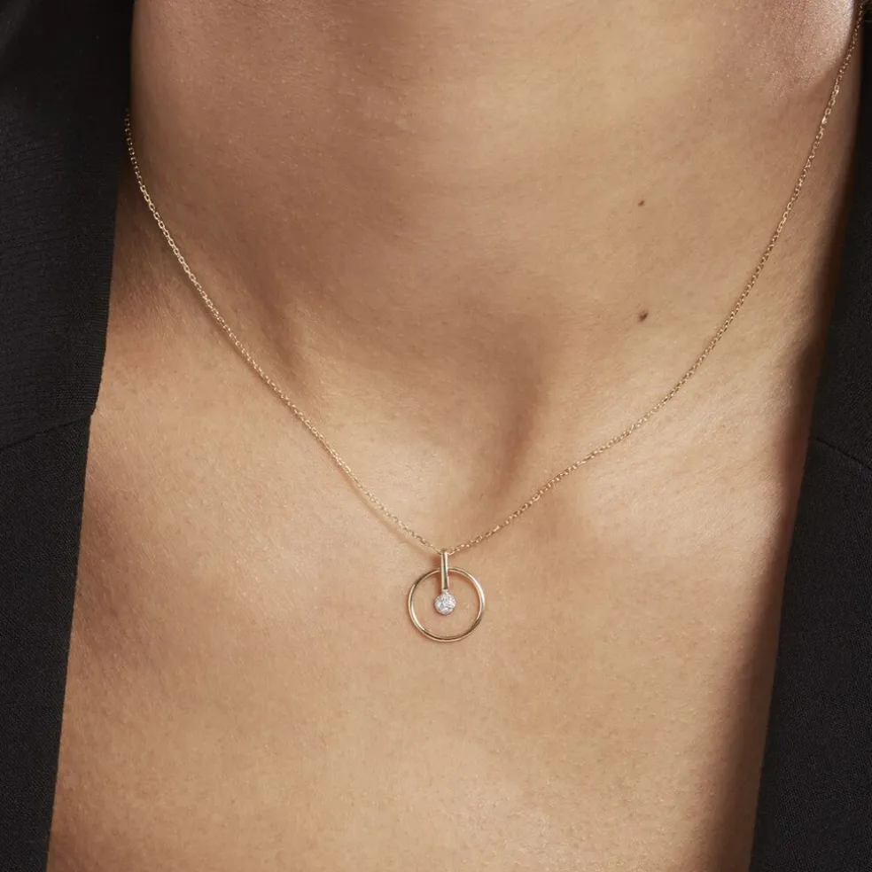 Collier Or Jaune Adrienn Diamants