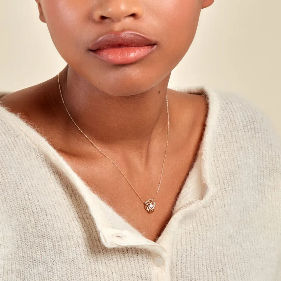 Collier Or Jaune Afua Diamants