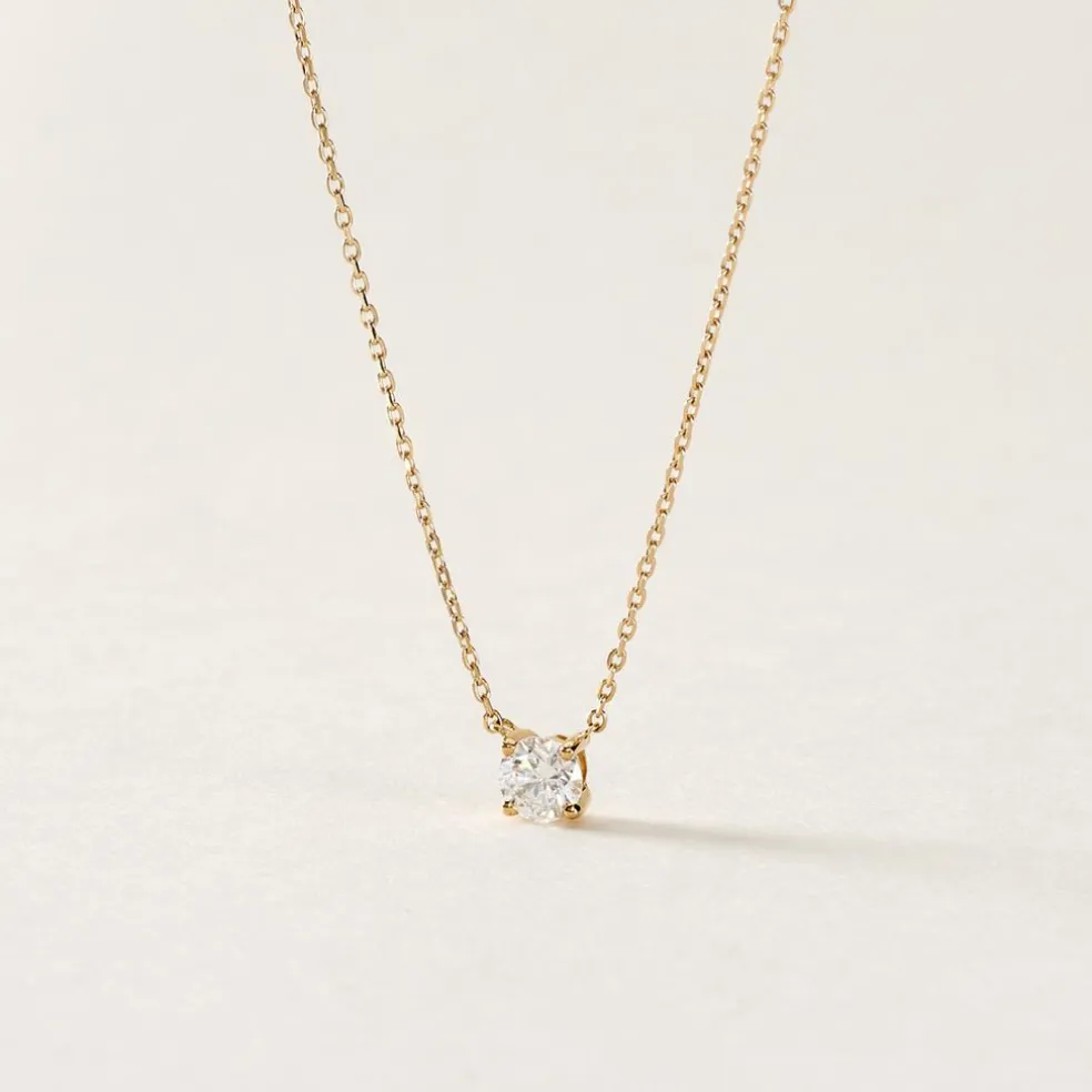 Collier Or Jaune Aphrodite Diamant