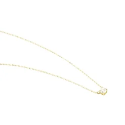 Collier Or Jaune Aphrodite Diamant Synthetique