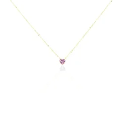 Collier Or Jaune Avaya Oxyde De Zirconium