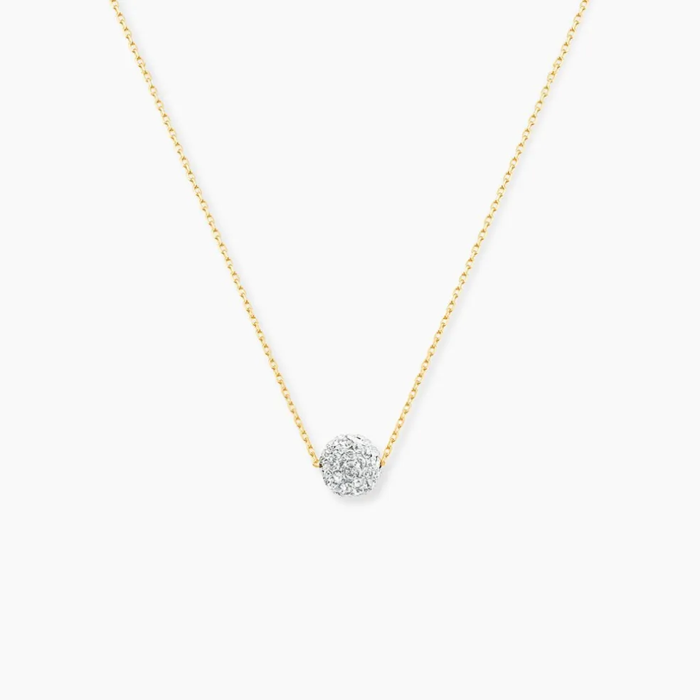 Collier Or Jaune Hepsibah Cristal
