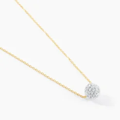 Collier Or Jaune Hepsibah Cristal