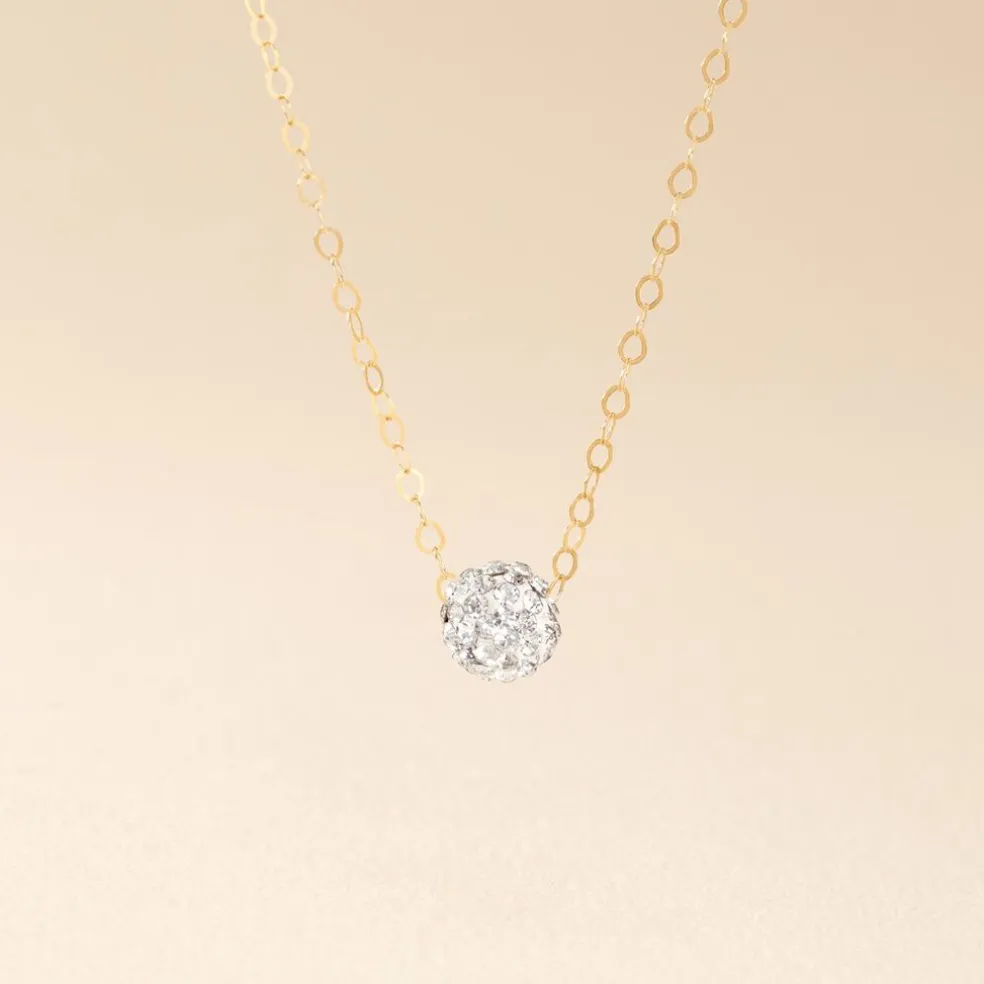 Collier Or Jaune Hepsibah Cristal