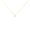 Collier Or Jaune Luminae Oxyde De Zirconium