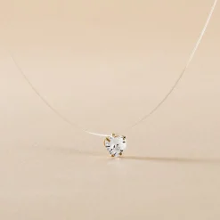 Collier Or Jaune Maiorga Oxyde De Zirconium