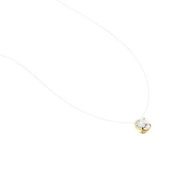 Collier Or Jaune Maiorga Oxyde De Zirconium