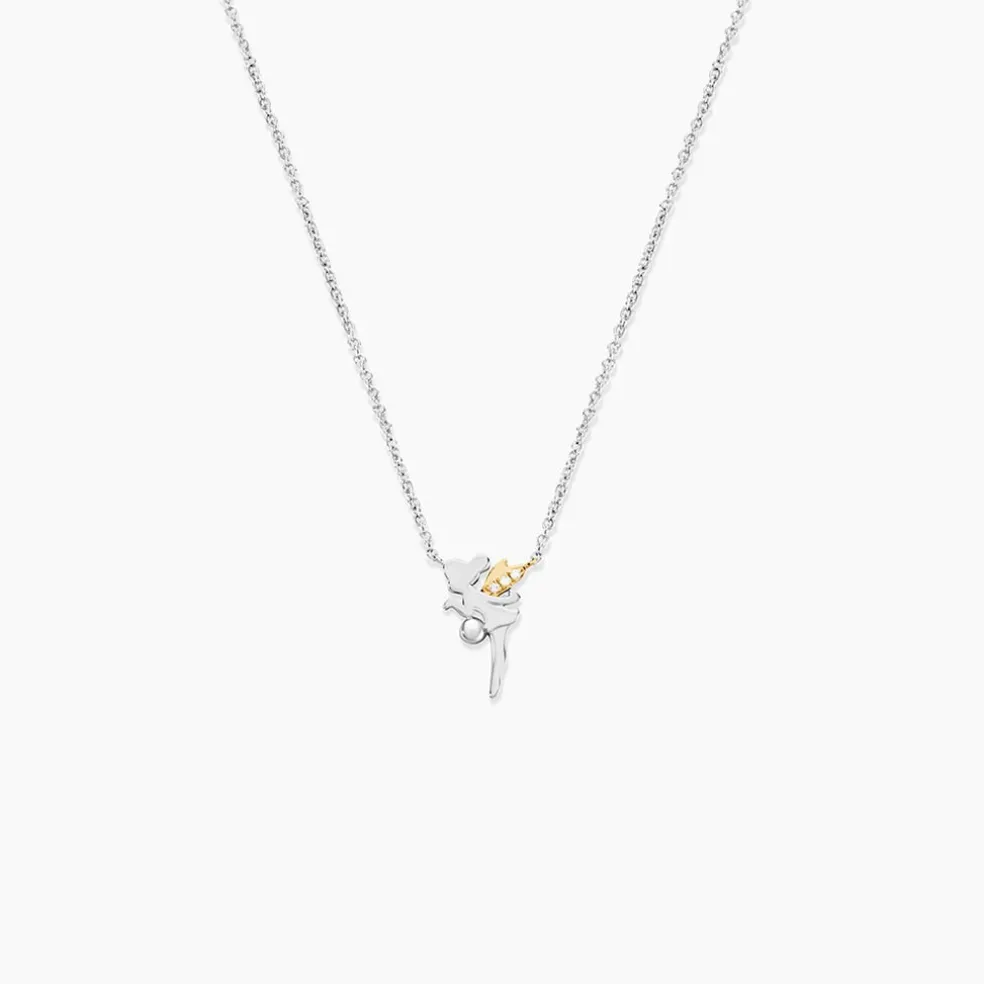 Collier Or Jaune Oxyde De Zirconium