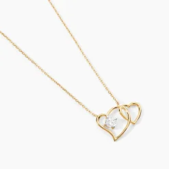 Collier Or Jaune Shiela Oxyde Central