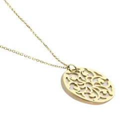 Collier Or Jaune Solie Nacre