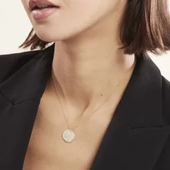 Collier Or Jaune Solie Nacre