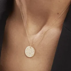 Collier Or Jaune Solie Nacre