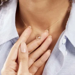 Collier Or Jaune Theda Diamants