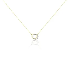 Collier Or Jaune Tresha Diamants