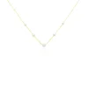 Collier Or Jaune Yolanda Perles De Culture