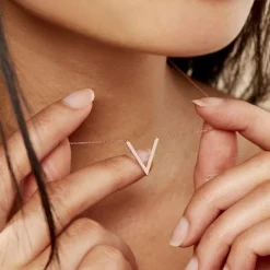 Collier Or Rose Celene