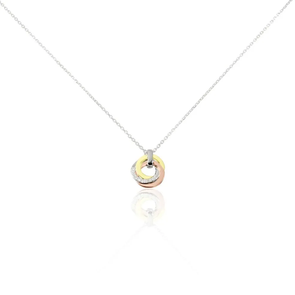 Collier Or Tricolore Vanadissa Diamants