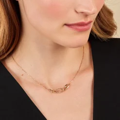 Collier Oralee Or Jaune