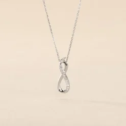 Collier Osanna Or Blanc Diamants
