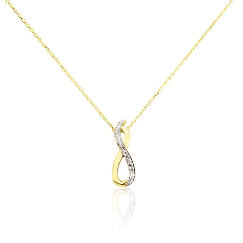 Collier Osanna Or Jaune Diamants