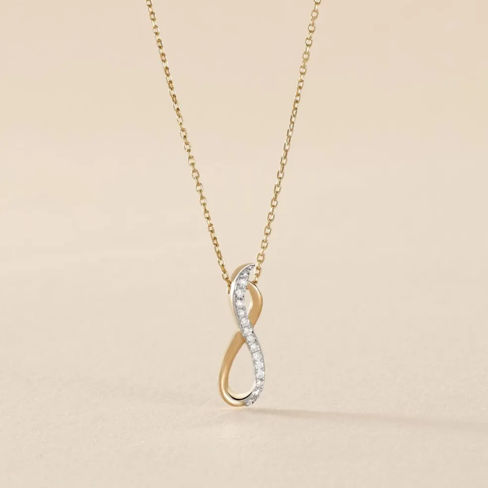 Collier Osanna Or Jaune Diamants