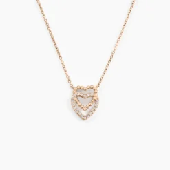 Collier Ottavia Argent Rose Oxyde De Zirconium
