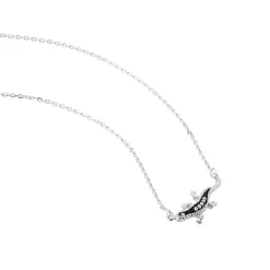 Collier Oya Argent Blanc Oxyde De Zirconium