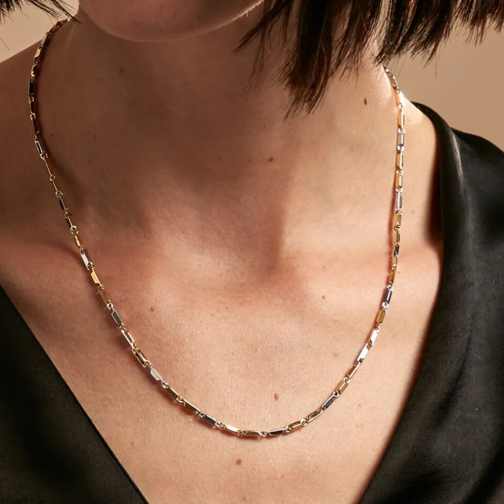 Collier Paqui Or Bicolore