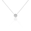 Collier Peinda Argent Blanc Oxyde De Zirconium