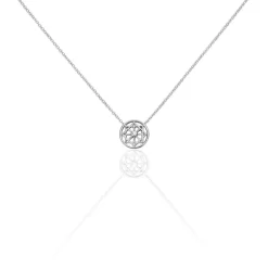 Collier Peinda Argent Blanc Oxyde De Zirconium