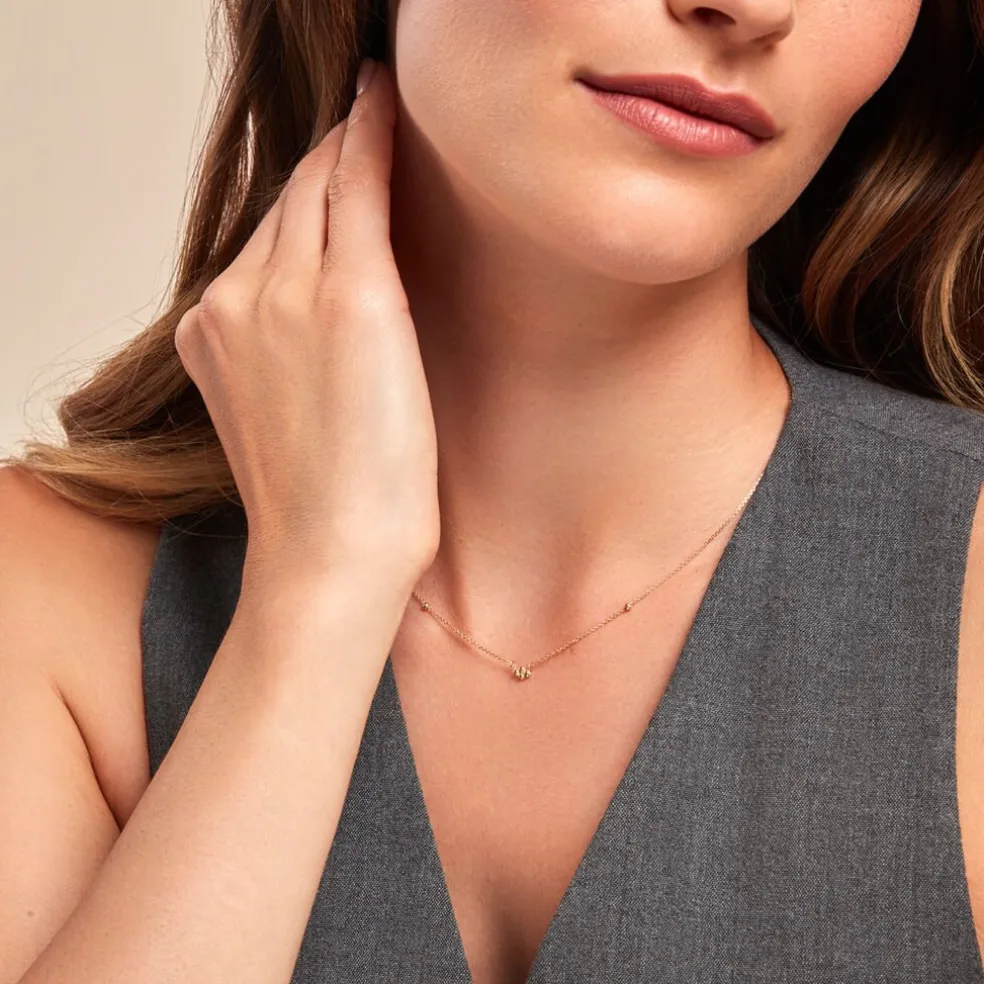 Collier Pendilla Or Jaune