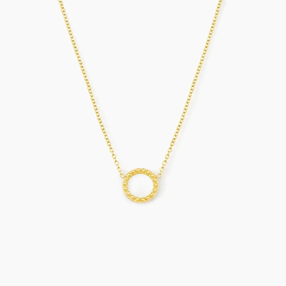 Collier Peytone Argent Doré