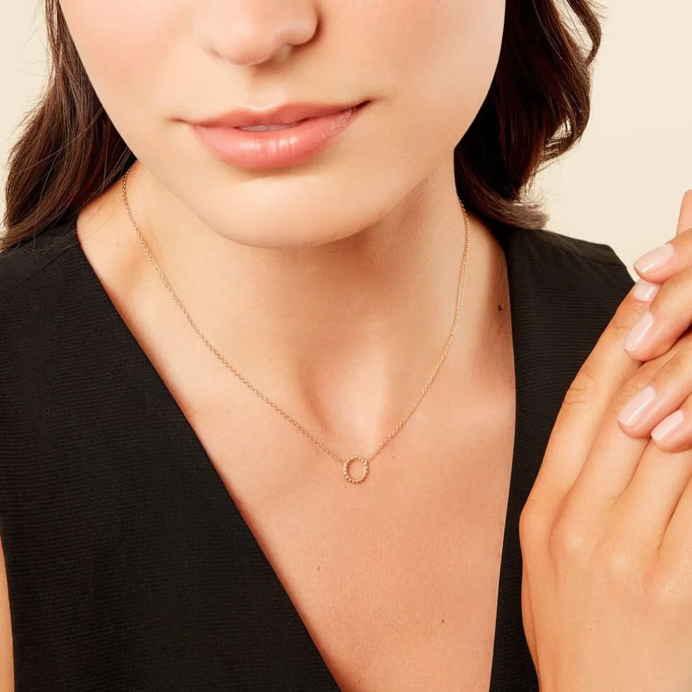 Collier Peytone Argent Doré