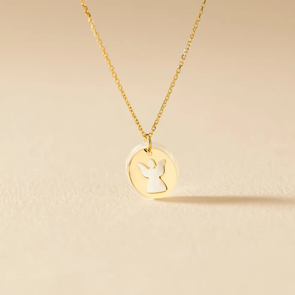 Collier Philana Or Jaune Nacre